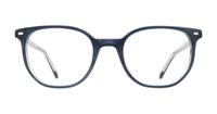 Blue On Transparent Ray-Ban RB5397-48 Square Glasses - Front