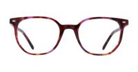 Brown Violet Havana Ray-Ban RB5397 Round Glasses - Front