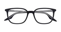 Black / Transp Ray-Ban RB5406 Square Glasses - Flat-lay