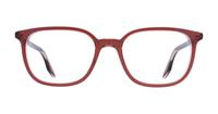 Brown/Transp Ray-Ban RB5406 Square Glasses - Front