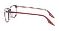 Brown/Transp Ray-Ban RB5406 Square Glasses - Side