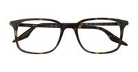 Havana Ray-Ban RB5421 Rectangle Glasses - Flat-lay