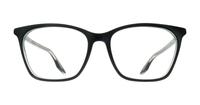 Black On Transparent Ray-Ban RB5422-52 Cat-eye Glasses - Front