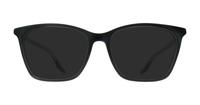 Black On Transparent Ray-Ban RB5422-52 Cat-eye Glasses - Sun
