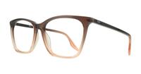 Brown Gradient Orange Ray-Ban RB5422-54 Cat-eye Glasses - Angle