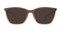 Brown Gradient Orange Ray-Ban RB5422-54 Cat-eye Glasses - Sun