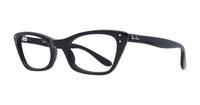 Black Ray-Ban RB5499 Cat-eye Glasses - Angle