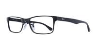 Black Ray-Ban RB6238-55 Square Glasses - Angle