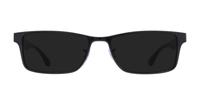 Black Ray-Ban RB6238-55 Square Glasses - Sun