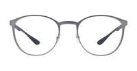 Gunmetal Ray-Ban RB6355-50 Round Glasses - Front