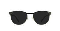 Silver/Black Ray-Ban RB6365 Round Glasses - Sun