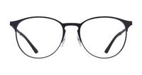 Black / Matte Black Ray-Ban RB6375-53 Round Glasses - Front