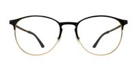 Black On Arista Ray-Ban RB6375-53 Round Glasses - Front