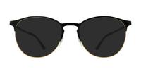 Black On Arista Ray-Ban RB6375-53 Round Glasses - Sun