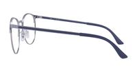 Matte Gunmetal Ray-Ban RB6375-53 Round Glasses - Side