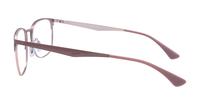 Beige / Copper Ray-Ban RB6421-52 Square Glasses - Side