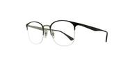 Silver / Black Ray-Ban Ray-Ban RB6422 Square Glasses - Angle