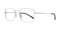 Silver Ray-Ban RB6440 Round Glasses - Angle