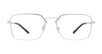 Silver Ray-Ban RB6440 Round Glasses - Front