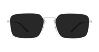 Silver Ray-Ban RB6440 Round Glasses - Sun