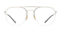 Gold Ray-Ban RB6444 Square Glasses - Front