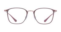 Beige / Copper Ray-Ban RB6466 Square Glasses - Front