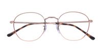 Copper Ray-Ban RB6472 Round Glasses - Flat-lay