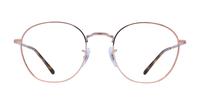 Copper Ray-Ban RB6472 Round Glasses - Front