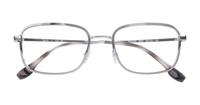 Gunmetal Ray-Ban RB6495 Oval Glasses - Flat-lay