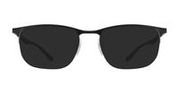 Black On Silver Ray-Ban RB6513 Square Glasses - Sun