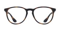 Rubber Havana Ray-Ban RB7046-51 Round Glasses - Front