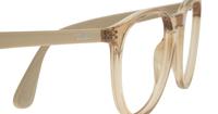 Transparent Brown Ray-Ban RB7046-51 Round Glasses - Detail