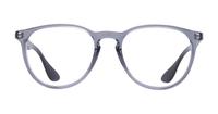 Transparent Grey Ray-Ban RB7046-51 Round Glasses - Front