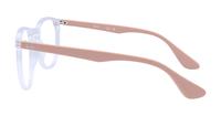 Transparent Ray-Ban RB7046-51 Round Glasses - Side