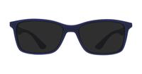 Blue Ray-Ban RB7047-54 Rectangle Glasses - Sun
