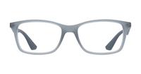 Matte Grey Ray-Ban RB7047-54 Rectangle Glasses - Front