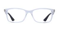 Transparent Ray-Ban RB7047-54 Rectangle Glasses - Front