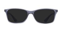Transparent Grey Ray-Ban RB7047-54 Rectangle Glasses - Sun