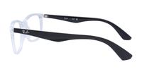 Transparent Ray-Ban RB7047-54 Rectangle Glasses - Side
