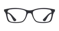 Black Ray-Ban RB7047-56 Rectangle Glasses - Front
