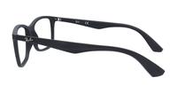 Black Ray-Ban RB7047-56 Rectangle Glasses - Side