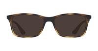 Matte Havana Ray-Ban RB7047-56 Rectangle Glasses - Sun