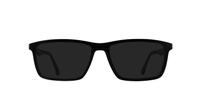 Shiny Black Ray-Ban RB7056 Rectangle Glasses - Sun