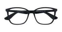 Shiny Black Ray-Ban RB7066-54 Square Glasses - Flat-lay