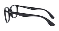 Shiny Black Ray-Ban RB7066-54 Square Glasses - Side