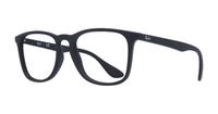 Black Ray-Ban RB7074-52 Square Glasses - Angle
