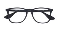 Black Ray-Ban RB7074-52 Square Glasses - Flat-lay
