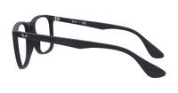 Black Ray-Ban RB7074-52 Square Glasses - Side
