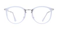 Transparent Ray-Ban RB7140-49 Round Glasses - Front
