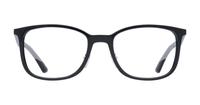 Shiny Black Ray-Ban RB7142 Square Glasses - Front